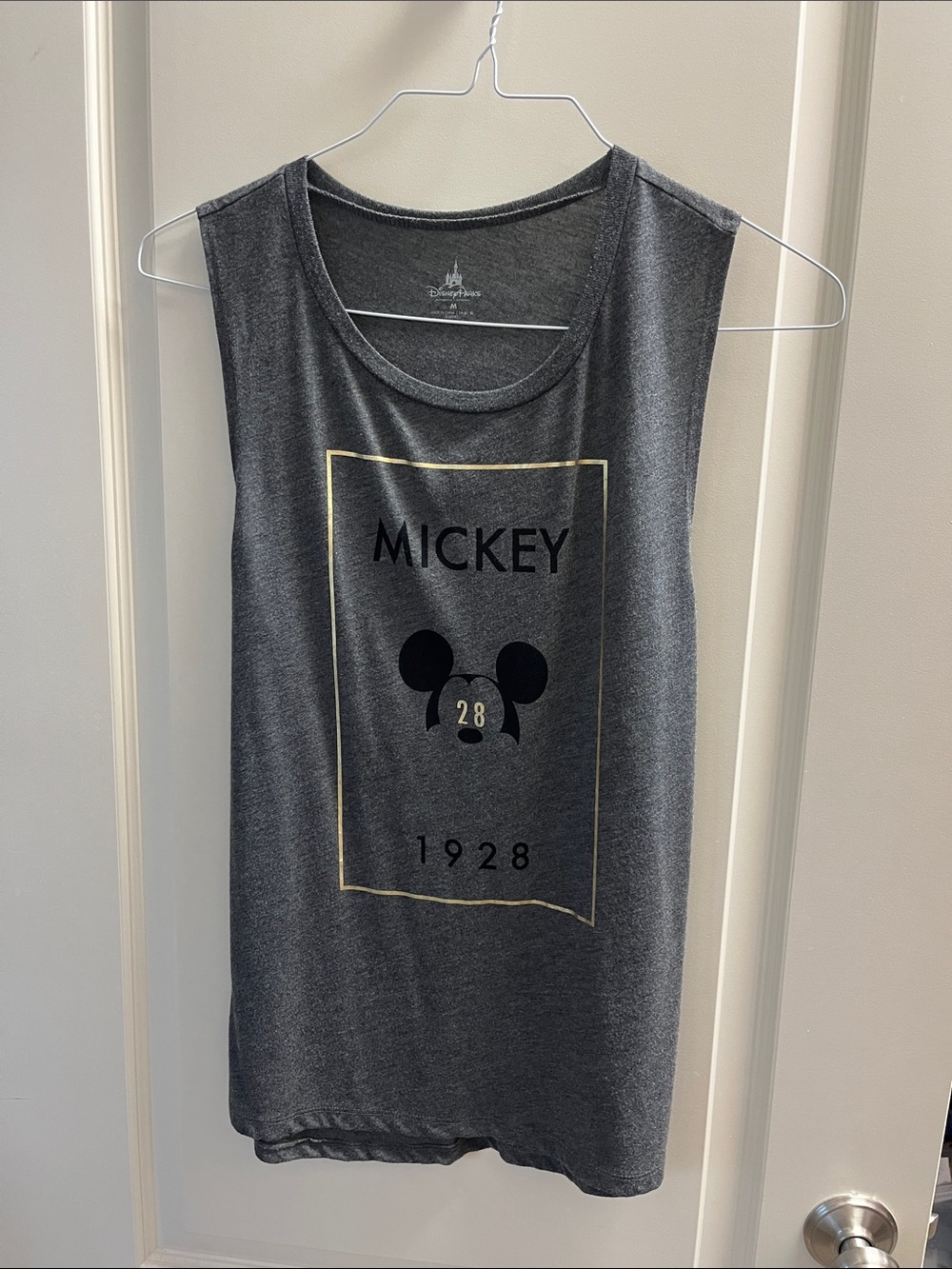 Disney Parks Gray Tank Top